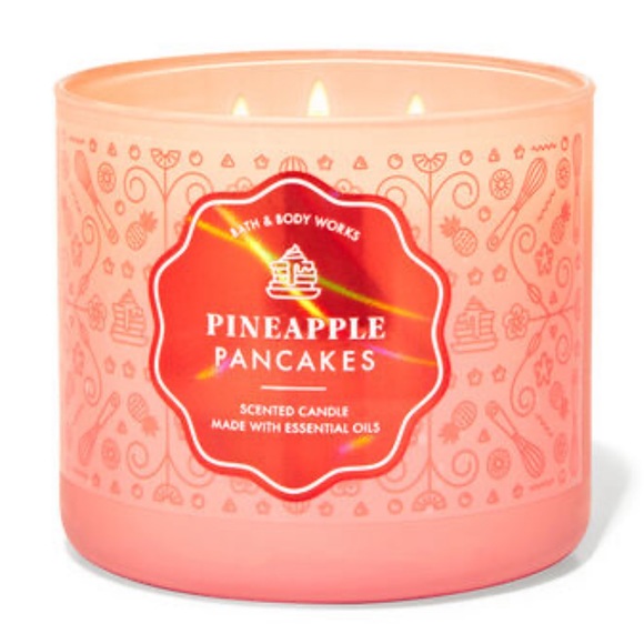 Bath and Body Works Pineapple Pancake Candle